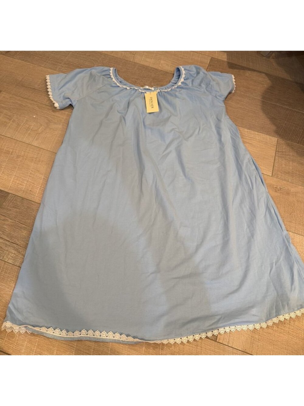 EKOUAER WOMENS BLUE NIGHT GOWN NEW MEDIUM